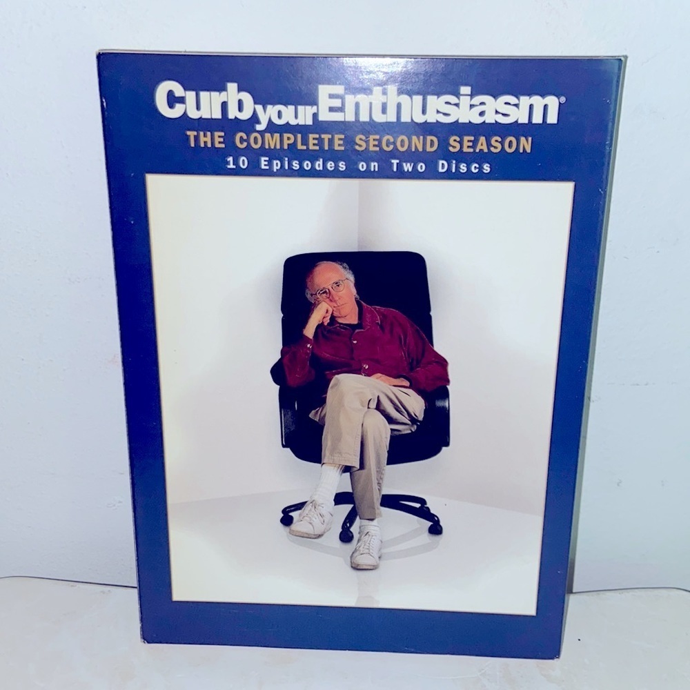 Curb your Enthusiasm DVD 📀 complete second season 🎭 Larry David ✍️​​​​